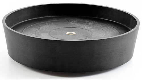 Ecopots Saucer Wheels Round 40 Dark Grey